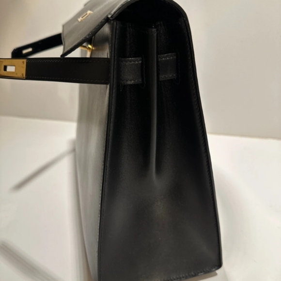 Hermes Kelly 32cm leather handbag with cleaning bill - Picture 11 of 14